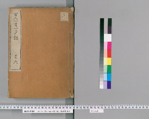 A Brief Talk on the One Hundred Poems by One Hundred Poets, 9 Volumes [6]
