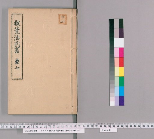 Jiuhuang Huomin Shu, 12 Volumes [7]
