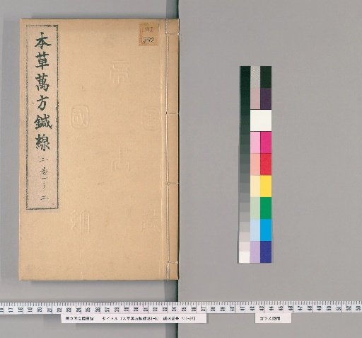 Bencao Wanfang Shinsen, Volumes 1-6 [2]