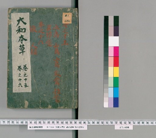 Nara Materia Medica, 16 Volumes; Appendix, 2 Volumes; Illustrations of Various Items, 2 Volumes; Volumes 15-16