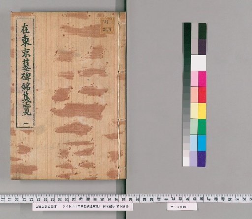 Collection of Epitaphs in Tokyo, Vol. 1