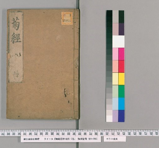 Brief Explanation of the Classic of Chrysanthemums in Japanese Characters, 5 Volumes [2]