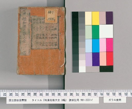 Comprehensive Dictionary of Japanese and Chinese Names and Numbers, 3 parts [2]