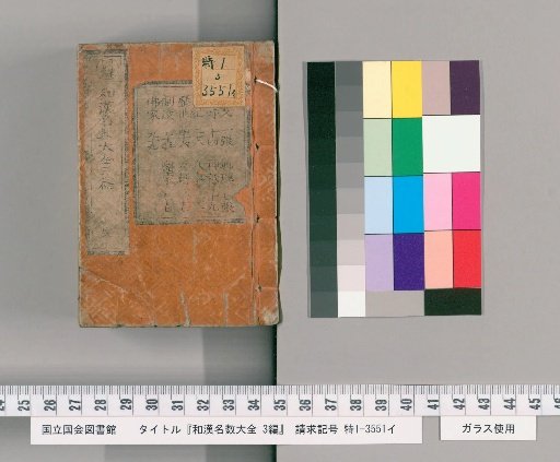 Comprehensive Dictionary of Japanese and Chinese Names and Numbers, 3 parts [3]