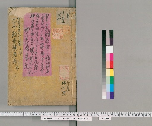 Examination of Classified Drug Names from Ancient and Modern Times, 4 volumes [1]