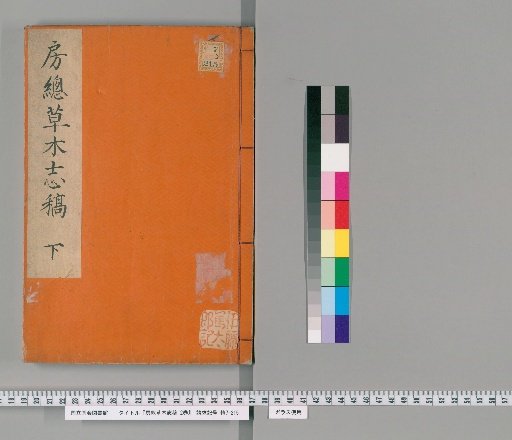 Draft of the Bōsō Plants and Trees, 2 volumes [2]