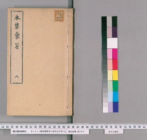 Setsuyō Benran Honzō Monsen, 12 volumes plus preface (1 vol) [6]