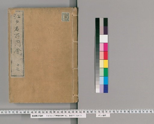 Edo Meisho Zue, 7 Volumes, No. 17, Volumes 16-17: Volume 6