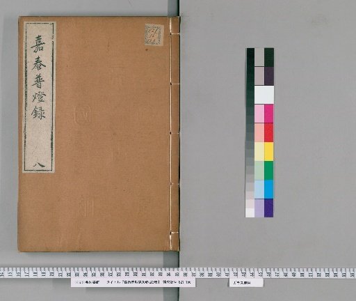 Jiatai Pudeng Lu, Volume 30, Catalogue, Volume 2 [8]