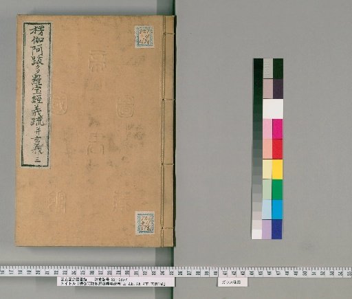 Lankāvatāra Sūtra Commentary, Volume 1 (upper) to 2 (upper), 3 (upper) to 4 (lower), Xuan-yi, 1 volume [3]