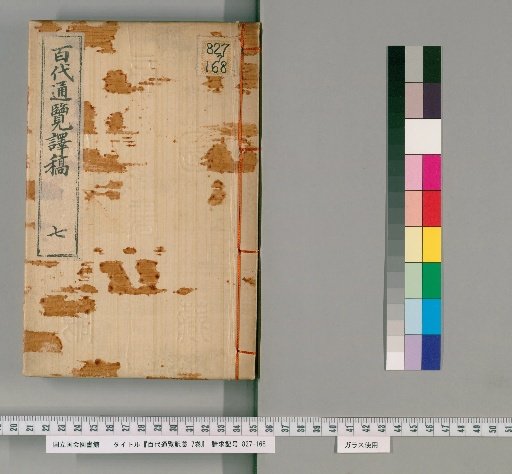 Translation of the Hundred Generations Chronicle, 7 volumes [6]