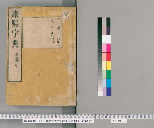 Kangxi Dictionary, 42 Volumes with Dictionary of Polished Fragments, 1 Volume and Dictionary of Elementary Index, 1 Volume [16]