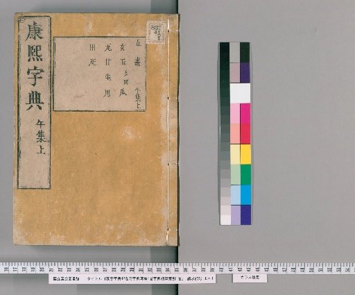 Kangxi Dictionary, 42 Volumes, with Dictionary Takuza, 1 Volume, and Dictionary Shogaku Index, 1 Volume [24]