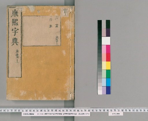 Kangxi Zidian, 42 Volumes; Zidian Takushoku, 1 Volume; Zidian Shogaku Sōin, 1 Volume [27]
