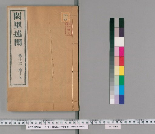 Ketsuri Shumon, 14 Volumes; Supplement, 1 Volume [8]