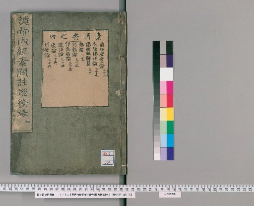 Annotations and Explanations of the Inner Canon of the Yellow Emperor: Suwen, 9 vols., with Appendix, 1 vol. [4]