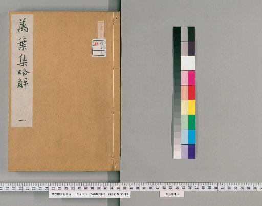 Brief Commentary on the Manyoshu, Volume 1