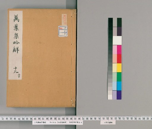 Brief Commentary on the Manyoshu, Volume 19