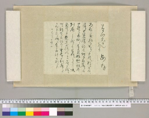 [Letters of Mizusawa Masashige] [24]