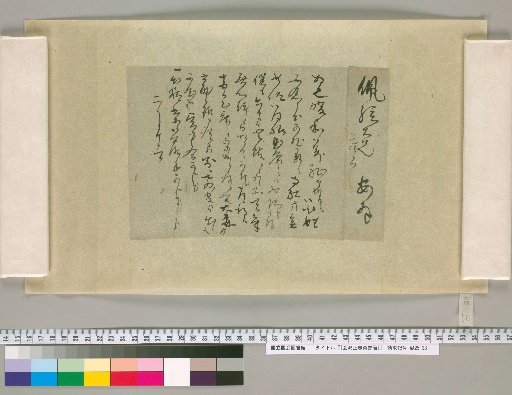 [Letters of Aizawa Seishisai] [50]