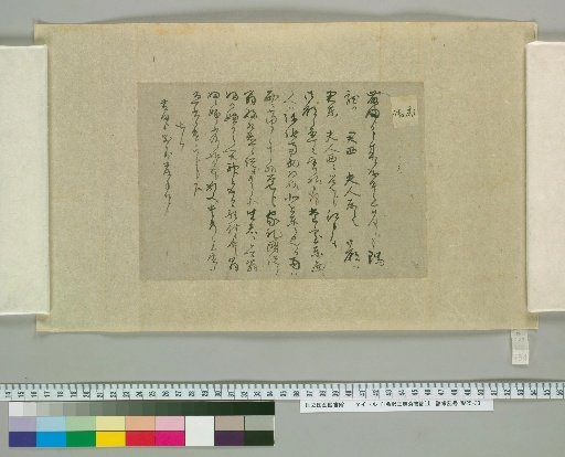 [Letters of Aizawa Masashisai] [134]
