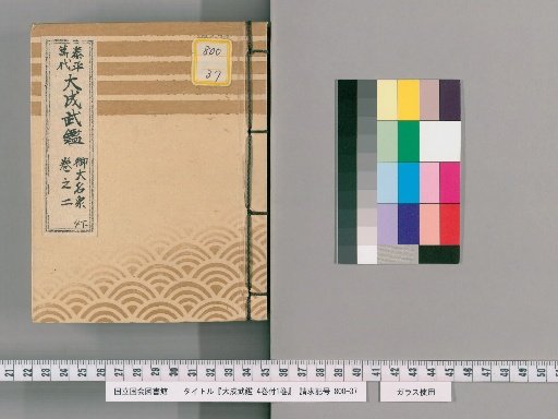 Taisei Military Register, 4 vols. with 1 vol. [4]