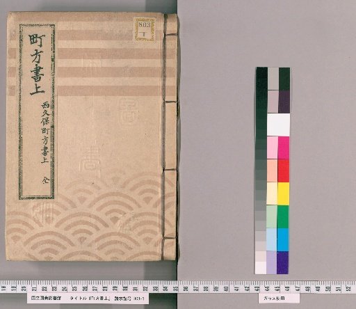 Town Affairs Register [19] Nishikubo Town Affairs Register, Complete
