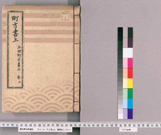 Town Affairs Register [22] Mita Town Affairs Register, Parts 1–3