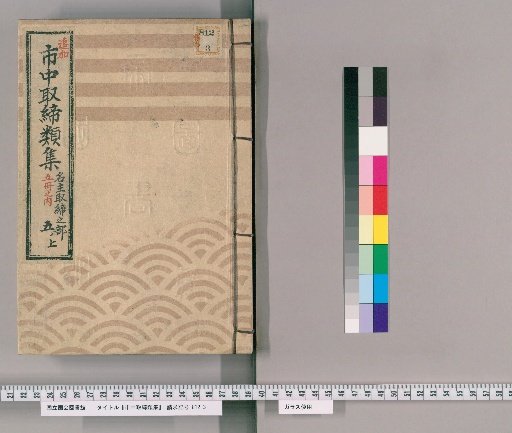 市中取締類集 [47] 名主取締之部