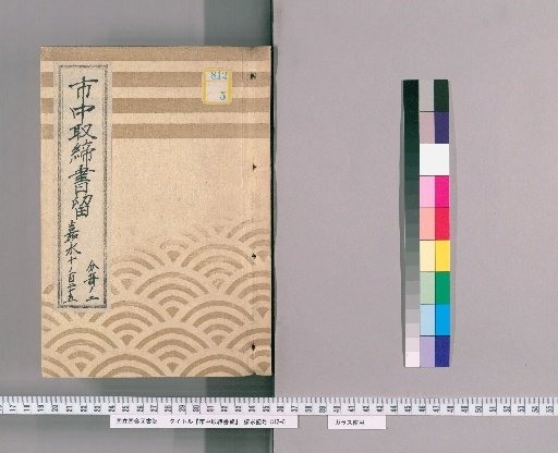 City Regulations Record [110] Kanei