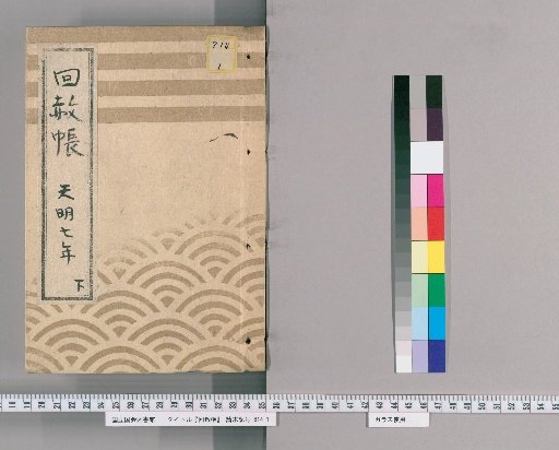 Memorial Record of Pardon [29]: For the Late Empress Dowager Shunmyo-in, Third Year of Mourning (Tenmei 8)