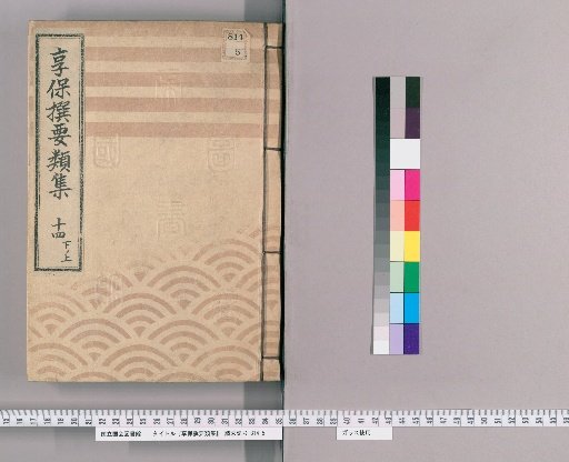 Kyōhō Selected Compilations [50] Volume 14, Part 2, Upper: Section on Buddhist Funerals and Ceremonies; Appendix: Section on Eight-Group Associations