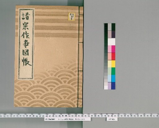Illustrated Catalog of Ceremonial Practices of Various Sects [105] 168 (Jodo Shinshu)