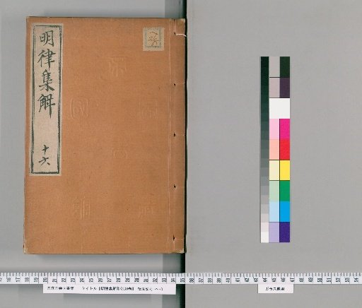 Collected Explanations and Examples of the Ming Code, 30 Volumes, No. 19