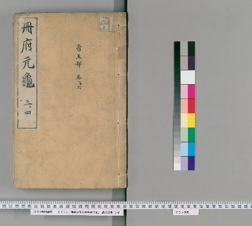 Cefu Yuangui, 1000 Volumes, Table of Contents 10 Volumes [2]