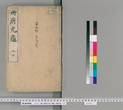 Cefu Yuangui, 1000 Volumes; Catalogue, 10 Volumes [5]