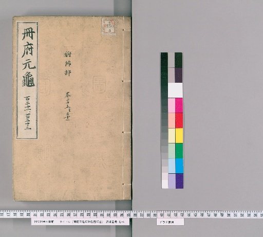 Cefu Yuangui, 1000 Volumes, Table of Contents, 10 Volumes [60]