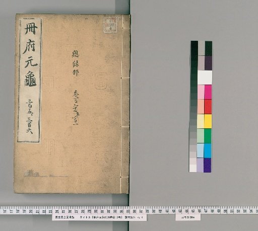 Cefu Yuangui, 1000 Volumes; Catalogue, 10 Volumes [143]