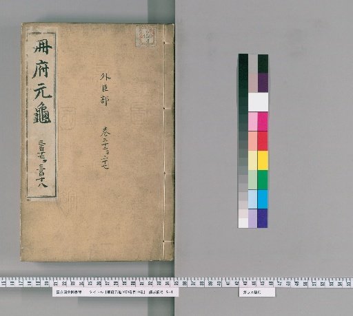Cefu Yuangui, 1000 Volumes, Table of Contents 10 Volumes [149]