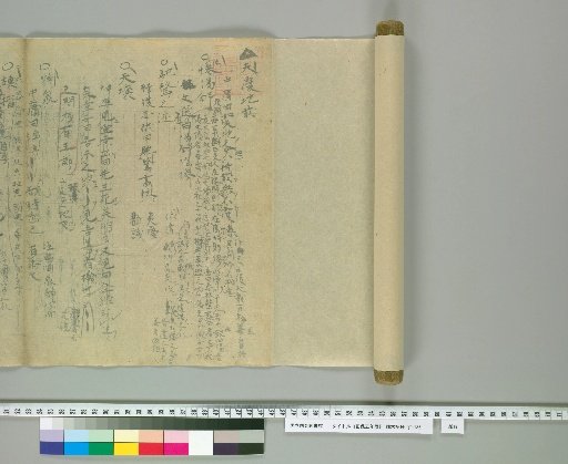 Calendar of the Fifth Year of Shōhō [1] (Reverse Side)