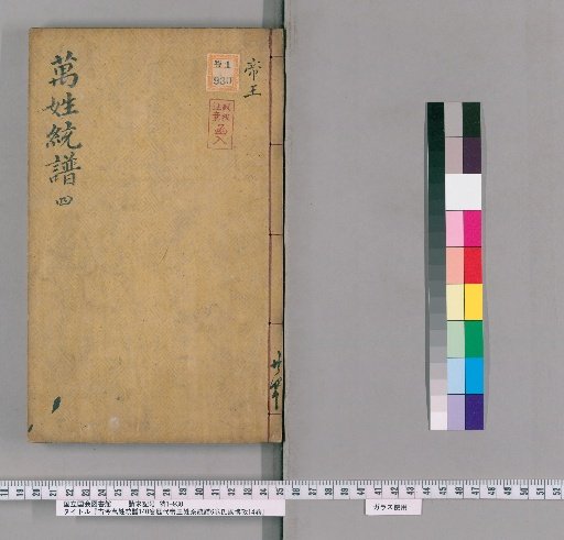Kinkō Banshō Tōfu, 140 Volumes; Reikō Teiō Sei Kei Sōfu, 6 Volumes; Shizoku Hakukō, 14 Volumes [4]