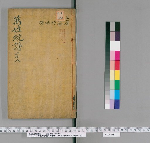 Comprehensive Genealogy of Surnames of All Ages, 140 Volumes; Genealogy of Imperial Surnames, 6 Volumes; Comprehensive Study of Clans, 14 Volumes [28]