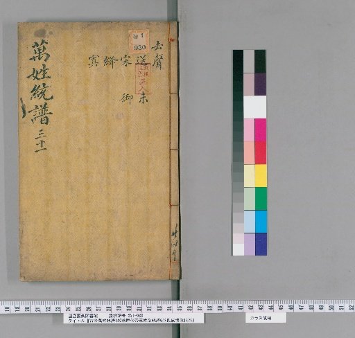 Ancient and Modern Unified Genealogy of All Surnames, 140 Volumes; Genealogy of Imperial Surnames of Successive Dynasties, 6 Volumes; Comprehensive Study of Clans, 14 Volumes [31]
