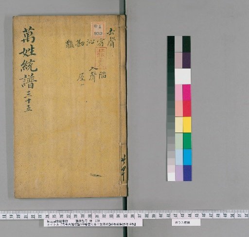 Gukin Banshō Tōfu, 140 Volumes; Rendaiteiō Keitōfu, 6 Volumes; Shizoku Hakkyō, 14 Volumes [35]