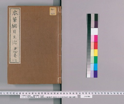 Compendium of Materia Medica, Vols. 1-21, 39-52; Illustrated Vols. (Upper, Middle); Binhu Pulse Studies, 1 vol; Examination of the Eight Extraordinary Vessels, 1 vol; Examination of the Pulse Formula, 1 vol; Appendix: Compendium of Materia Medica Categories, 1 vol; Appendix to Compendium of Materia Medica: Names and Objects, 1 vol [8]