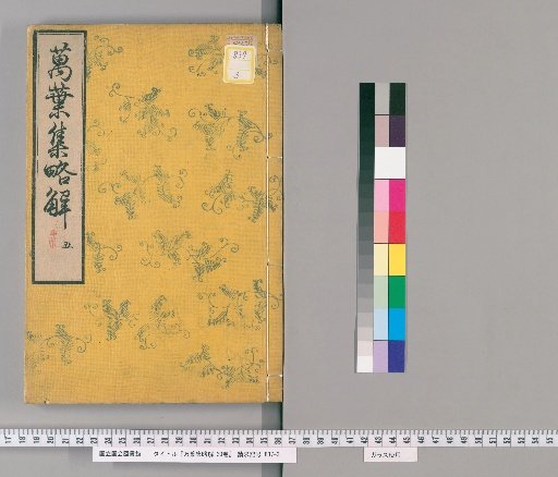 Brief Commentary on the Manyoshu, 20 Volumes [7]
