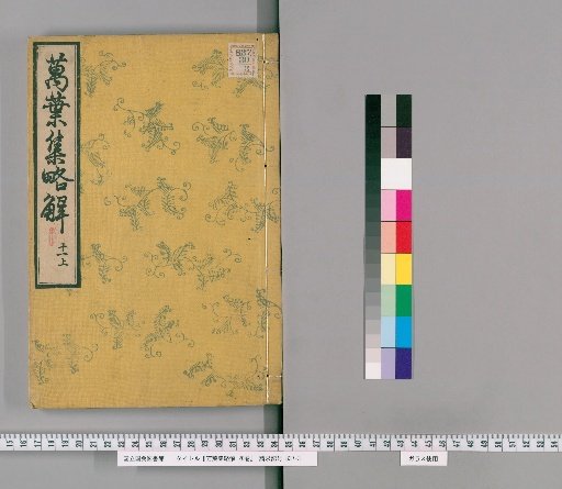 Brief Commentary on the Manyoshu, 20 Volumes [14]