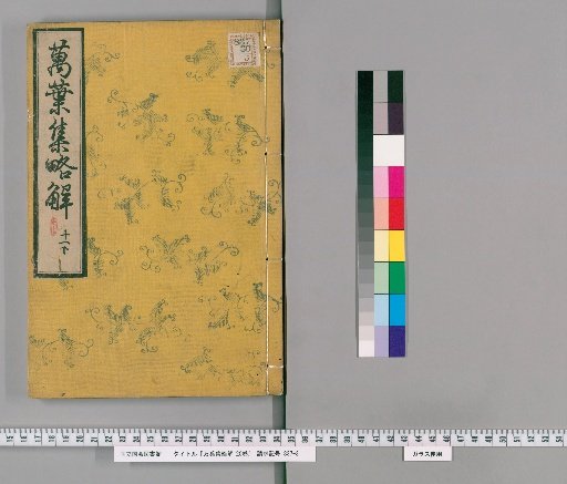 Brief Commentary on the Manyoshu, 20 Volumes [15]