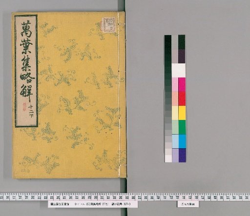 Brief Commentary on the Manyoshu, 20 Volumes [17]