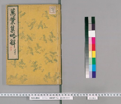 Brief Commentary on the Manyoshu, 20 Volumes [21]